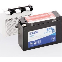 Batteria moto Exide ET4B-BS 12V 2Ah 35A AGM - 1